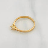 Solitaire Ring Churumbela 1.75g / T7 Yellow Gold 18K