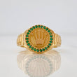 Anillo Corona Correa 5.4g / T6 3/4 Oro Amarillo 18K