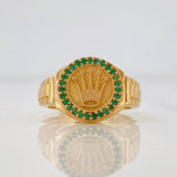 Anillo Corona Correa 5.4g / T6 3/4 Oro Amarillo 18K