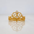 Anillo Corona 2.5g / T7 Oro Amarillo 18K