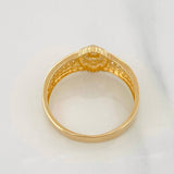 Anillo Leon 4.25g / T11 Oro Amarillo 18K