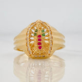 Anillo Virgen de Guadalupe 3.65g / T6 1/2 Oro Amarillo 18K