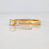 Anillo Solitario 1.8g / T7 3/4 Oro Amarillo 18K