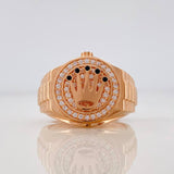 Anillo Corona 11.3g / T10 3/4 Oro Rosa 18K