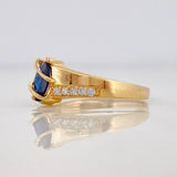 Anillo Solitario 2.9g / T7 1/2 Oro Amarillo 18K