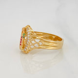 Anillo Virgen de Guadalupe 3.45g / T6 1/4 Oro Amarillo 18K