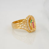 Anillo Virgen de Guadalupe 3.45g / T6 1/4 Oro Amarillo 18K