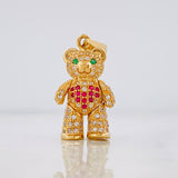 Dije Oso Articulado 4.6g / 1 in Oro Amarillo 18K