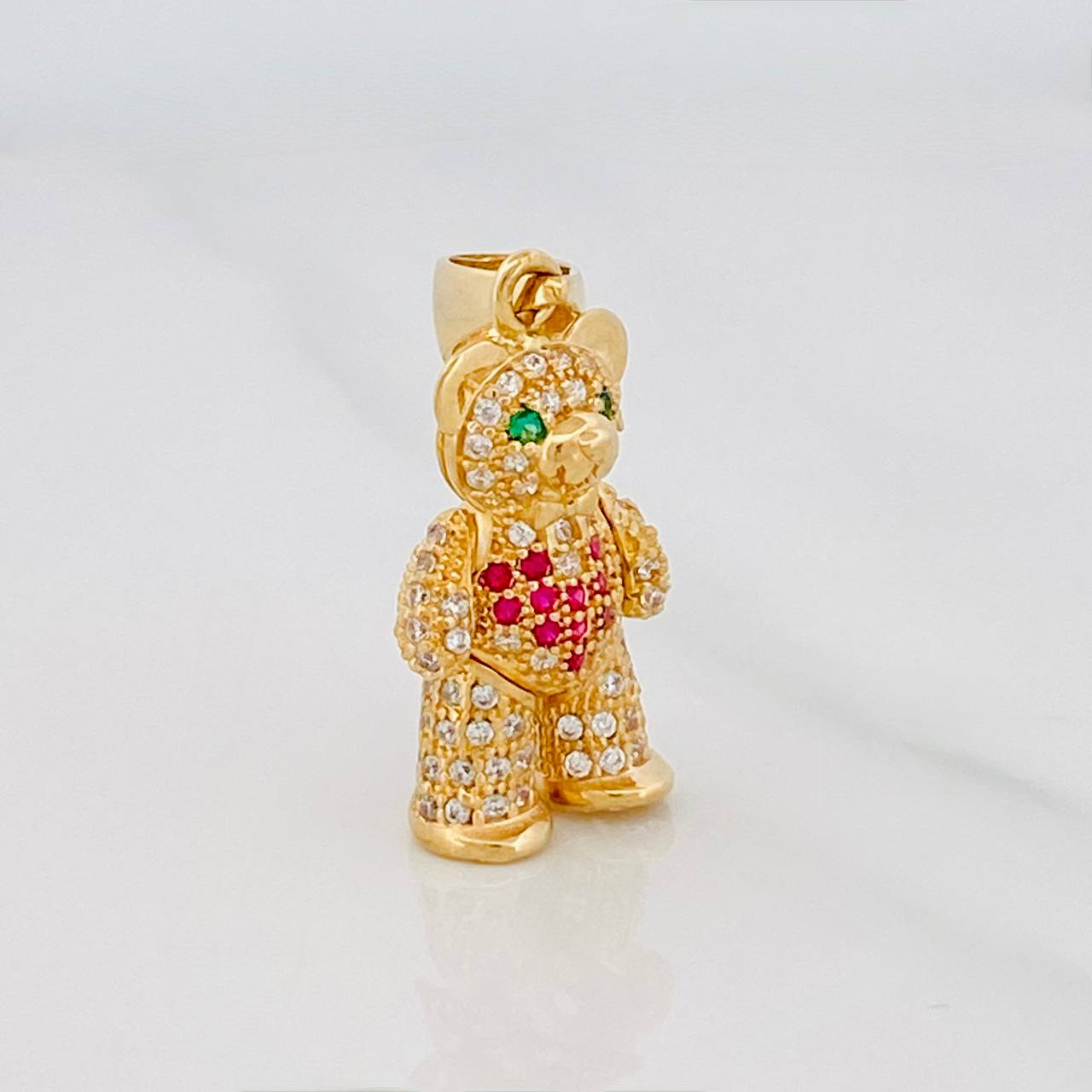 Dije Oso Articulado 4.6g / 1 in Oro Amarillo 18K