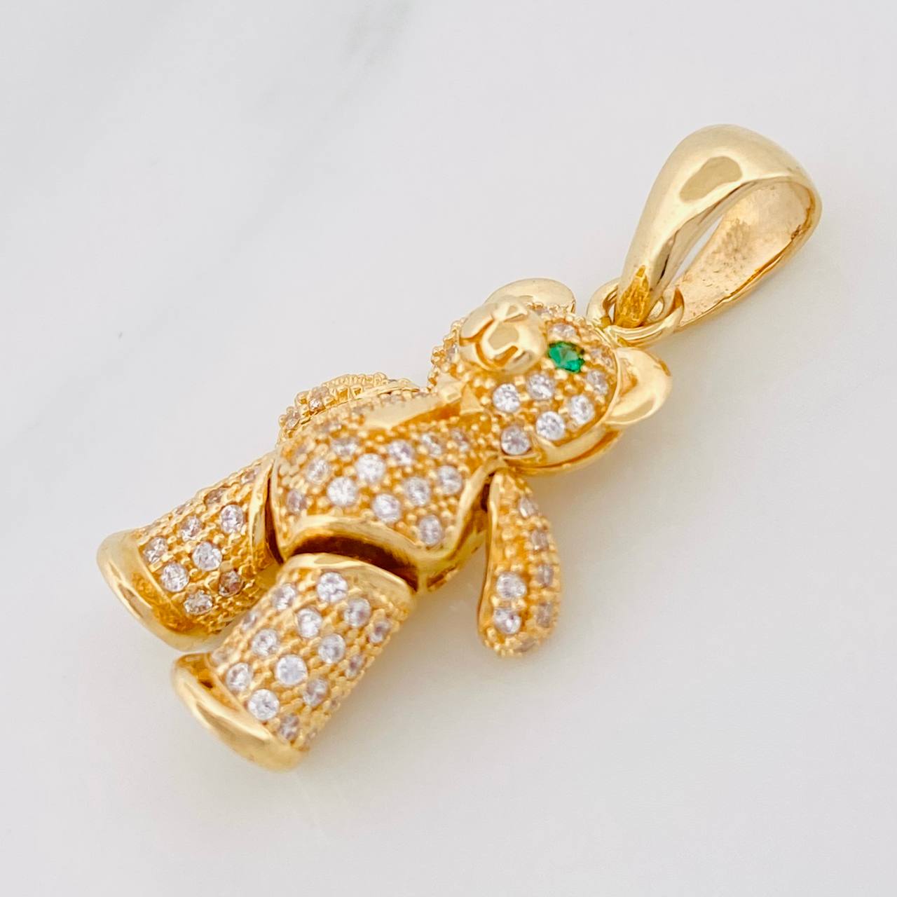 Dije Oso Articulado 4.6g / 1 1/4 in Oro Amarillo 18K