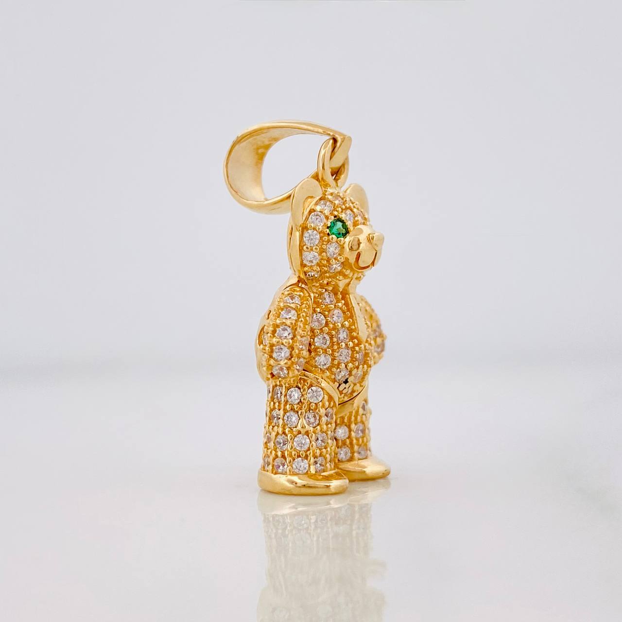 Dije Oso Articulado 4.6g / 1 1/4 in Oro Amarillo 18K