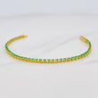 Tennis Bracelet 4.25g / 6 in / 2.1mm Yellow Gold 18K