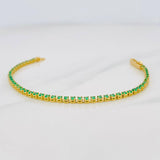Tennis Bracelet 3.95g / 5 1/2 in / 2.2mm Yellow Gold 18K