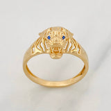 Panther Ring 4.45g / T10 3/4 Yellow Gold 18K