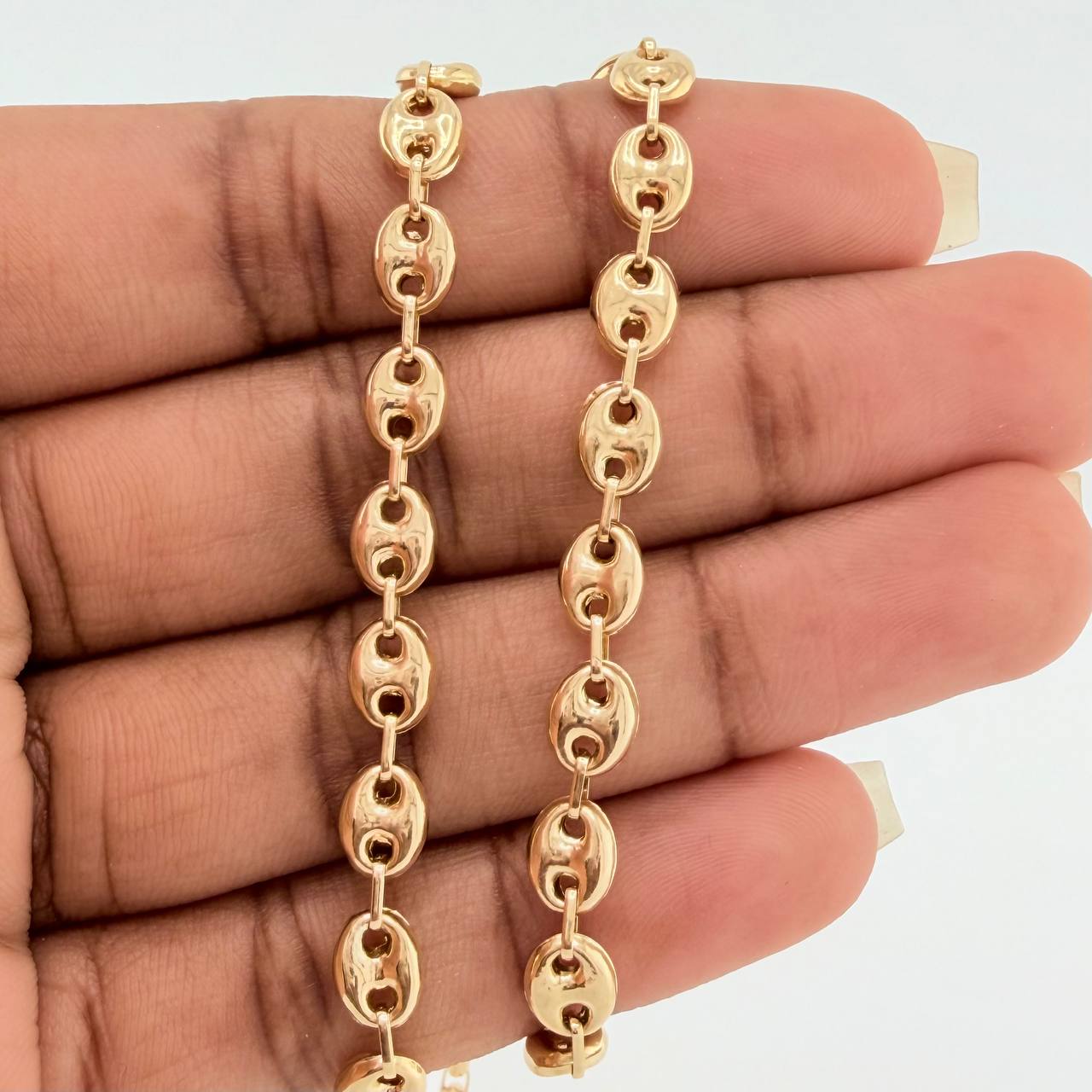 GC Chain 9.35gr / 16 1/2 in / 5.06mm Yellow Gold 18K $