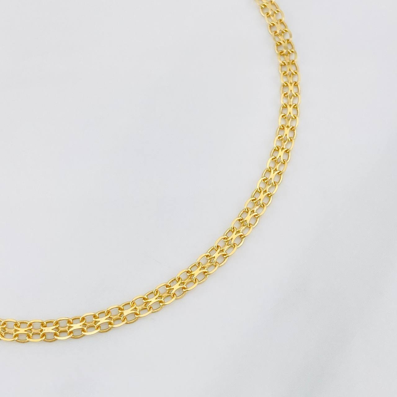China Bracelet 2.55g / 7 1/2 in / 2.97mm Yellow Gold 18K