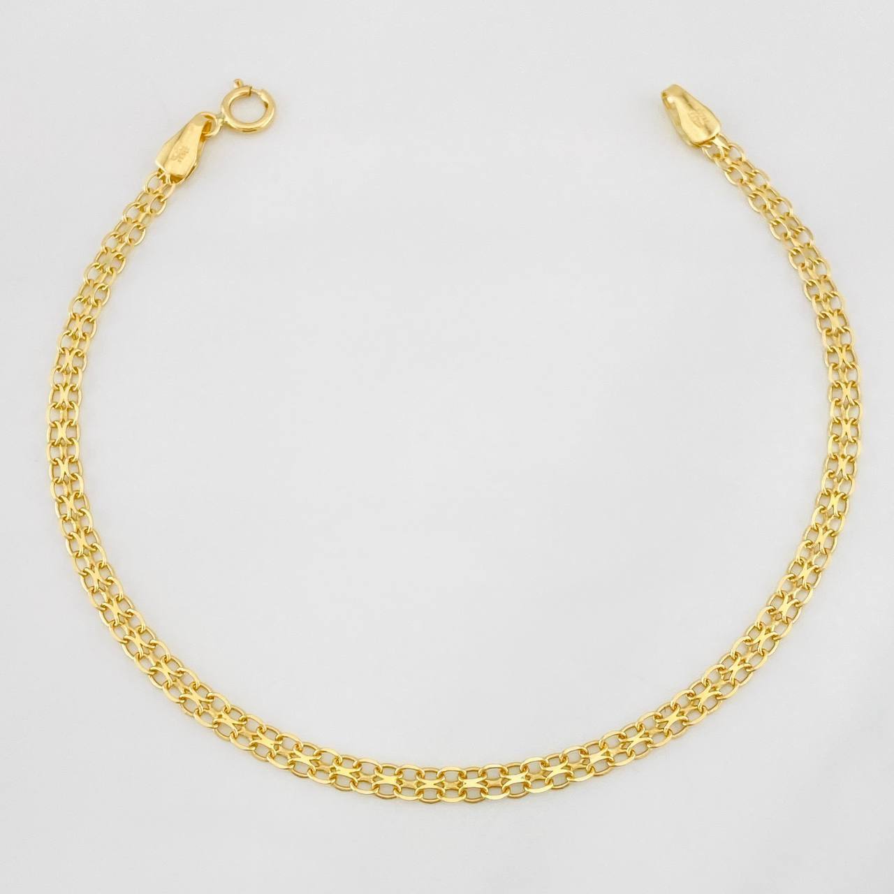 China Bracelet 2.55g / 7 1/2 in / 2.97mm Yellow Gold 18K
