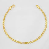 China Bracelet 2.55g / 7 1/2 in / 2.97mm Yellow Gold 18K