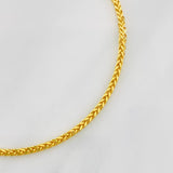 Franco Bracelet 2.45g / 7 3/4 in / 1.74mm Yellow Gold 18K