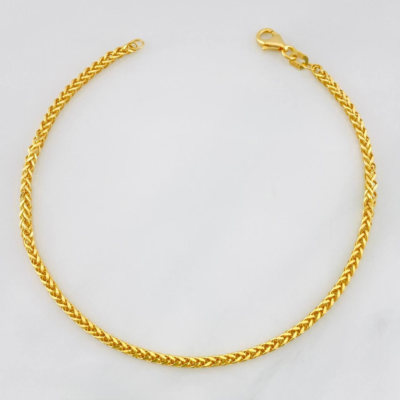 Franco Bracelet 2.45g / 7 3/4 in / 1.74mm Yellow Gold 18K