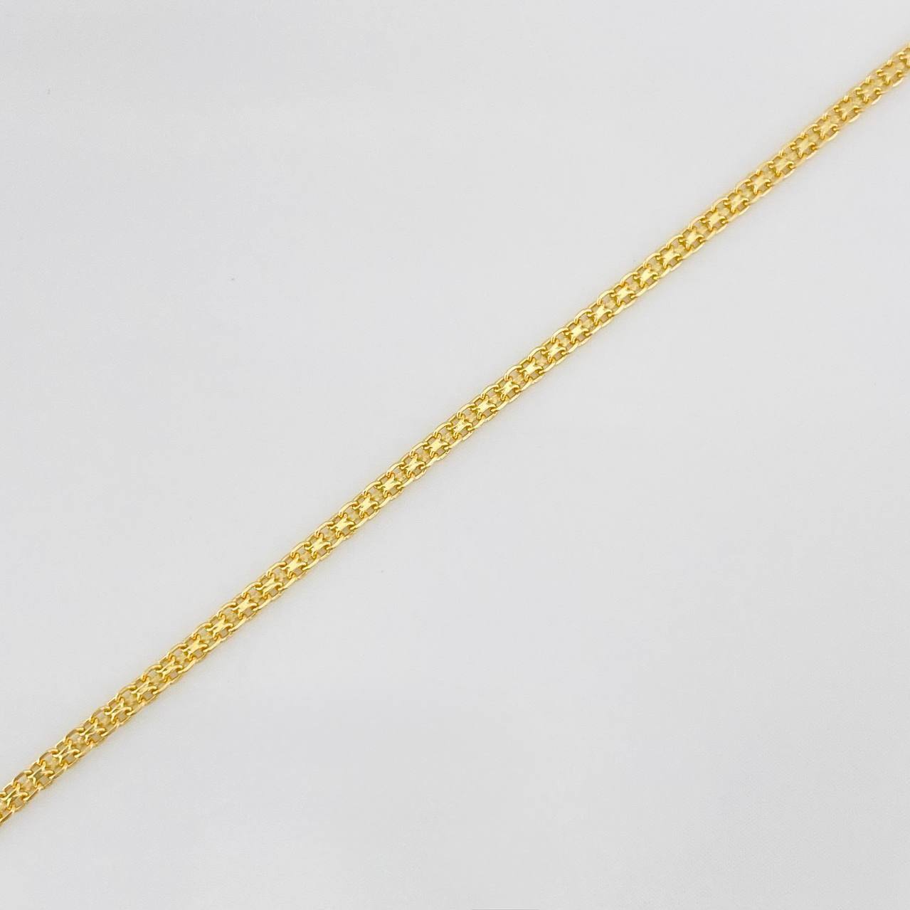 China Bracelet 1.25g / 7 1/2 in / 1.37mm Yellow Gold 18K