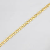 Cuban Links Bracelet 1.55g / 7 1/2 in / 3.28mm Yellow Gold 18K