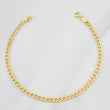 Cuban Links Bracelet 1.55g / 7 1/2 in / 3.28mm Yellow Gold 18K