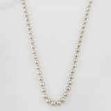 Military Chain 21.55g / 28 in / 3mm 18K White Gold