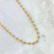 Cadena GC 9.15gr / 45cm / 4.8mm Diamantada Oro Amarillo 18K