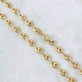 GC Chain 9.2gr / 45cm / 4.8mm Diamond Cut 18K Yellow Gold