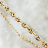 Cadena GC 7.9gr / 65cm / 3.4mm Diamantada Oro Amarillo 18K