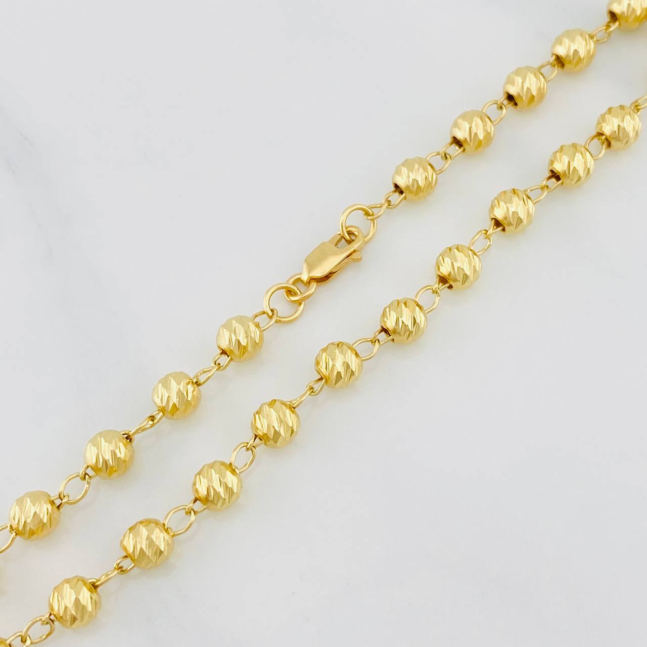 Pulso Tipo Militar 3.85g / 7 1/2 in / 3.92mm Oro Amarillo 18K