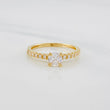 Anillo Solitario churumbela 1.8g / T6 Oro Amarillo 18K