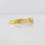 Solitaire Churumbela Ring 2.2g / T7 Yellow Gold 18K