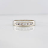 Churumbela Band Ring 4.3g / Size 7 1/2 White Gold 18K