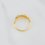Anillo Olas 2.4g / T7 1/2 Oro Amarillo 18K