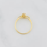 Anillo Solitario lineas 1.2g / T6 1/4 Oro Amarillo 18K