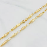 Cadena Barril 11.6g / 24 in / 4.23mm Oro Amarillo 18K