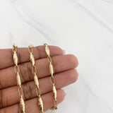 Cadena Barril 11.6g / 24 in / 4.23mm Oro Amarillo 18K