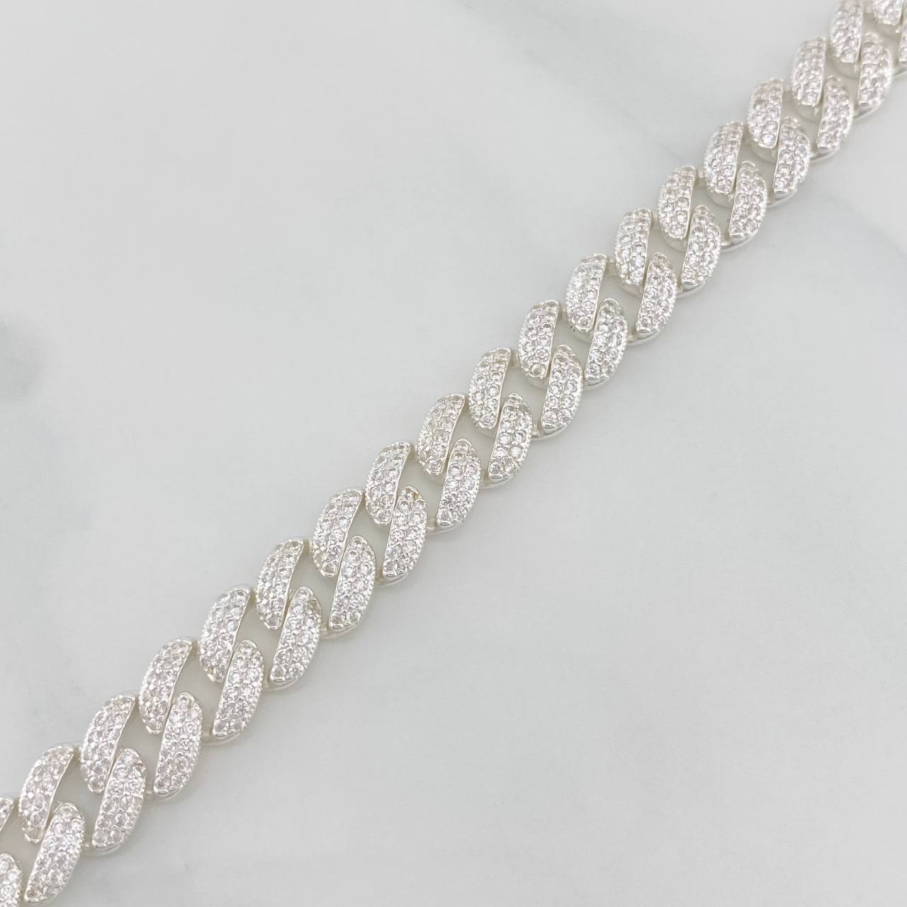 Pulso Cubana 16.75g / 7 in / 8.09mm Plata 925