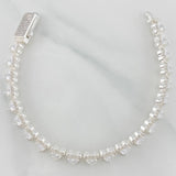 Pulso Tennis Corazon 17.3g / 7 in / 7.23mm Plata 925