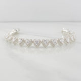 Pulso Tennis Corazon 17.3g / 7 in / 7.23mm Plata 925