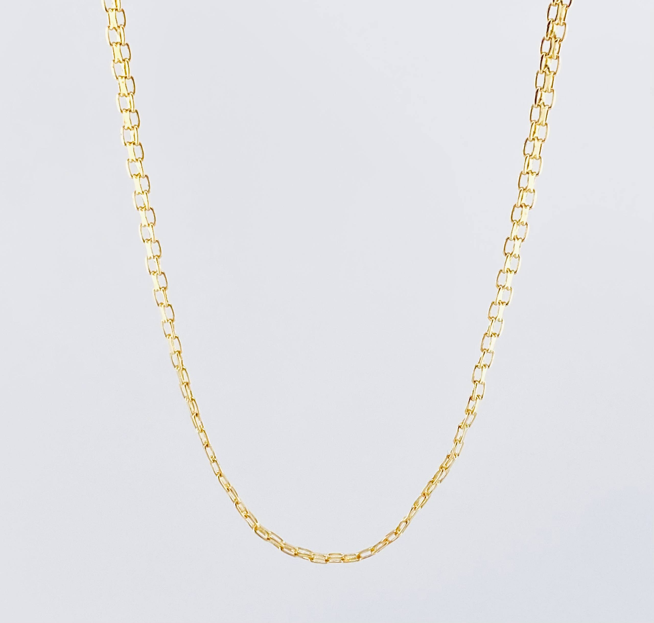 Bismark Chain 10gr / 26 1/2 in / 3.2mm Yellow Gold +1 18K