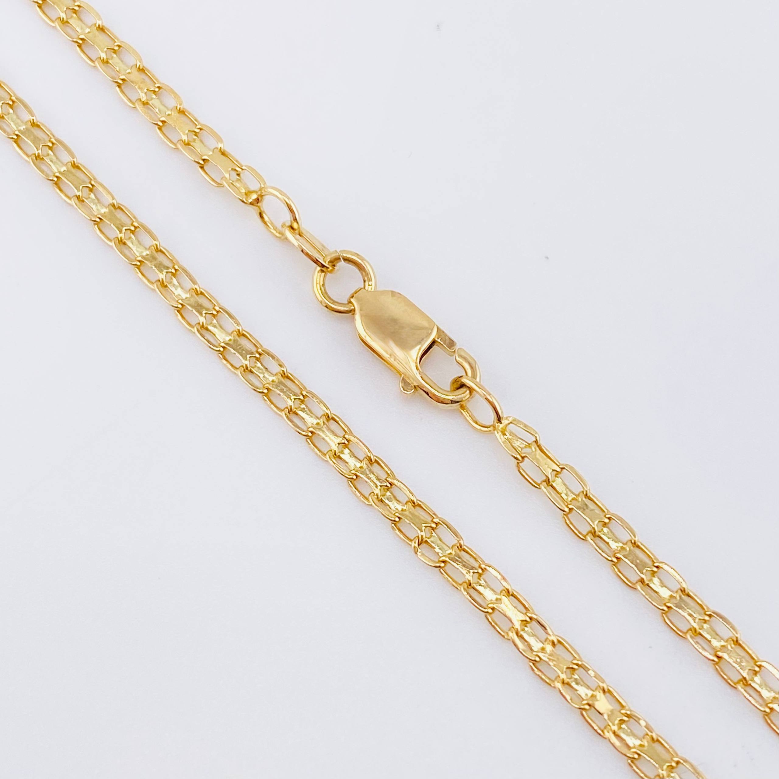 Bismark Chain 10gr / 26 1/2 in / 3.2mm Yellow Gold +1 18K