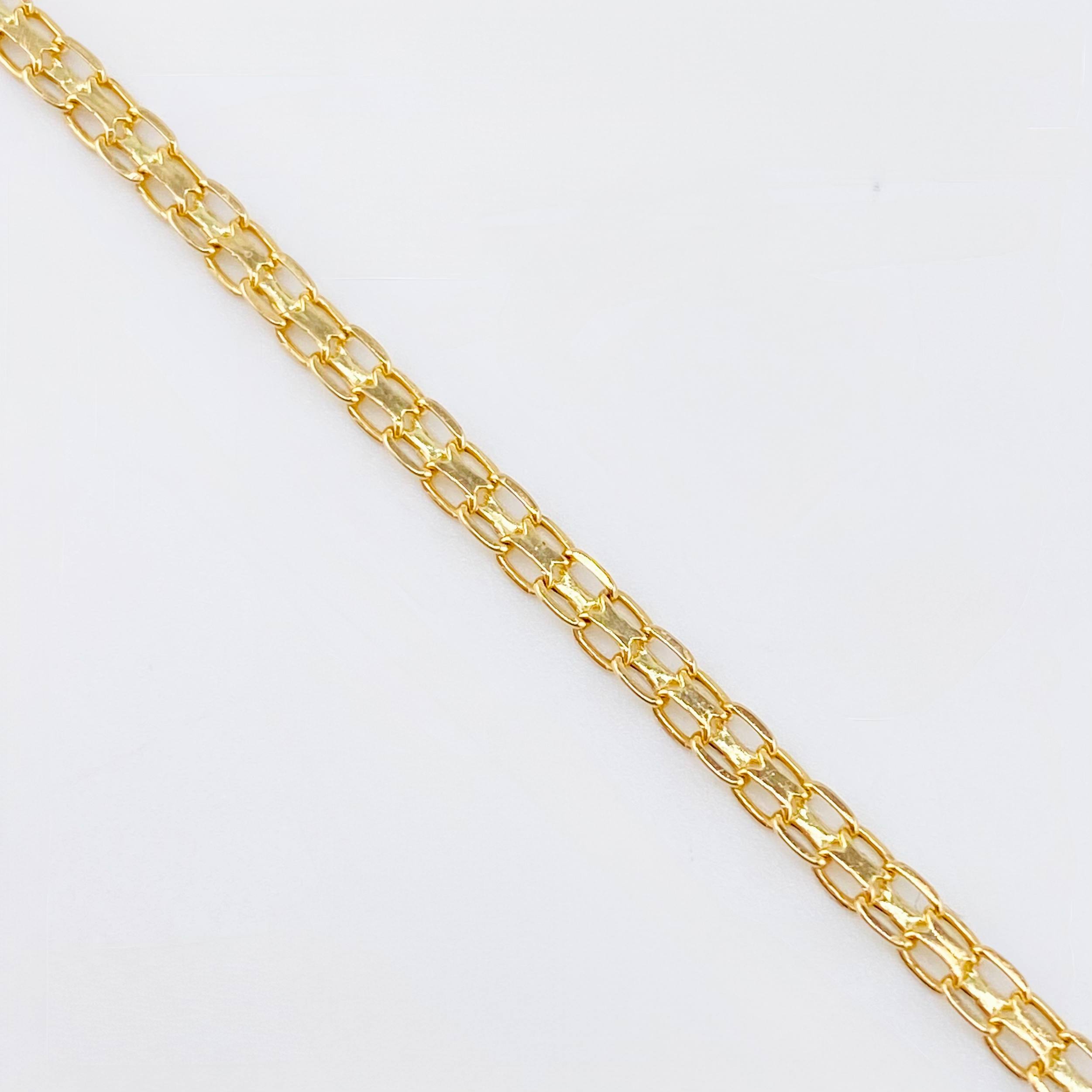 Bismark Chain 10gr / 26 1/2 in / 3.2mm Yellow Gold +1 18K