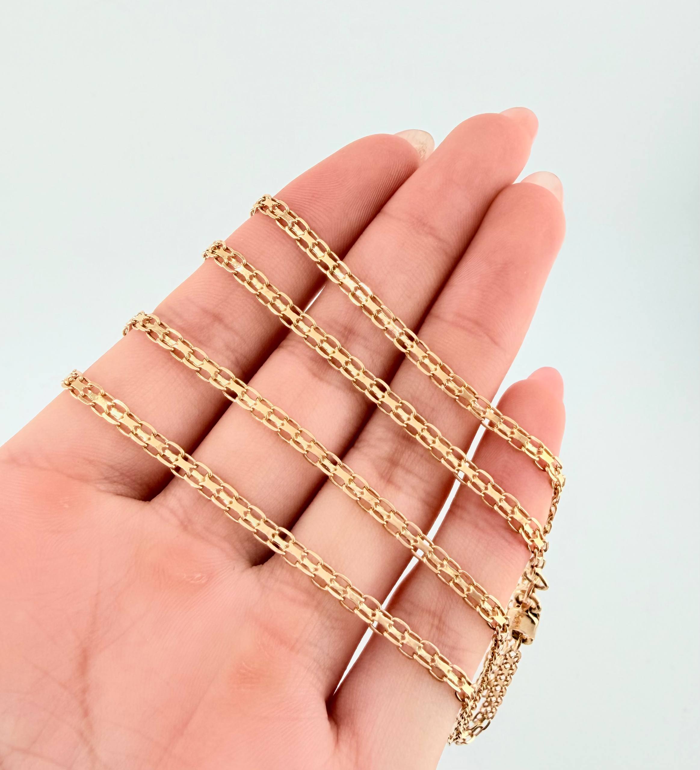 Bismark Chain 10gr / 26 1/2 in / 3.2mm Yellow Gold +1 18K
