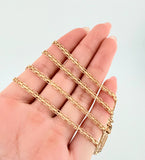 Bismark Chain 10gr / 26 1/2 in / 3.2mm Yellow Gold +1 18K