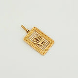 Dije Corona 3gr / 1 1/4 in / Oro Amarillo 18K &