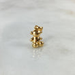 Pendant Faceless Bear 2.05gr / 1.8cm / 1mm Yellow Gold Nac.Esp ©