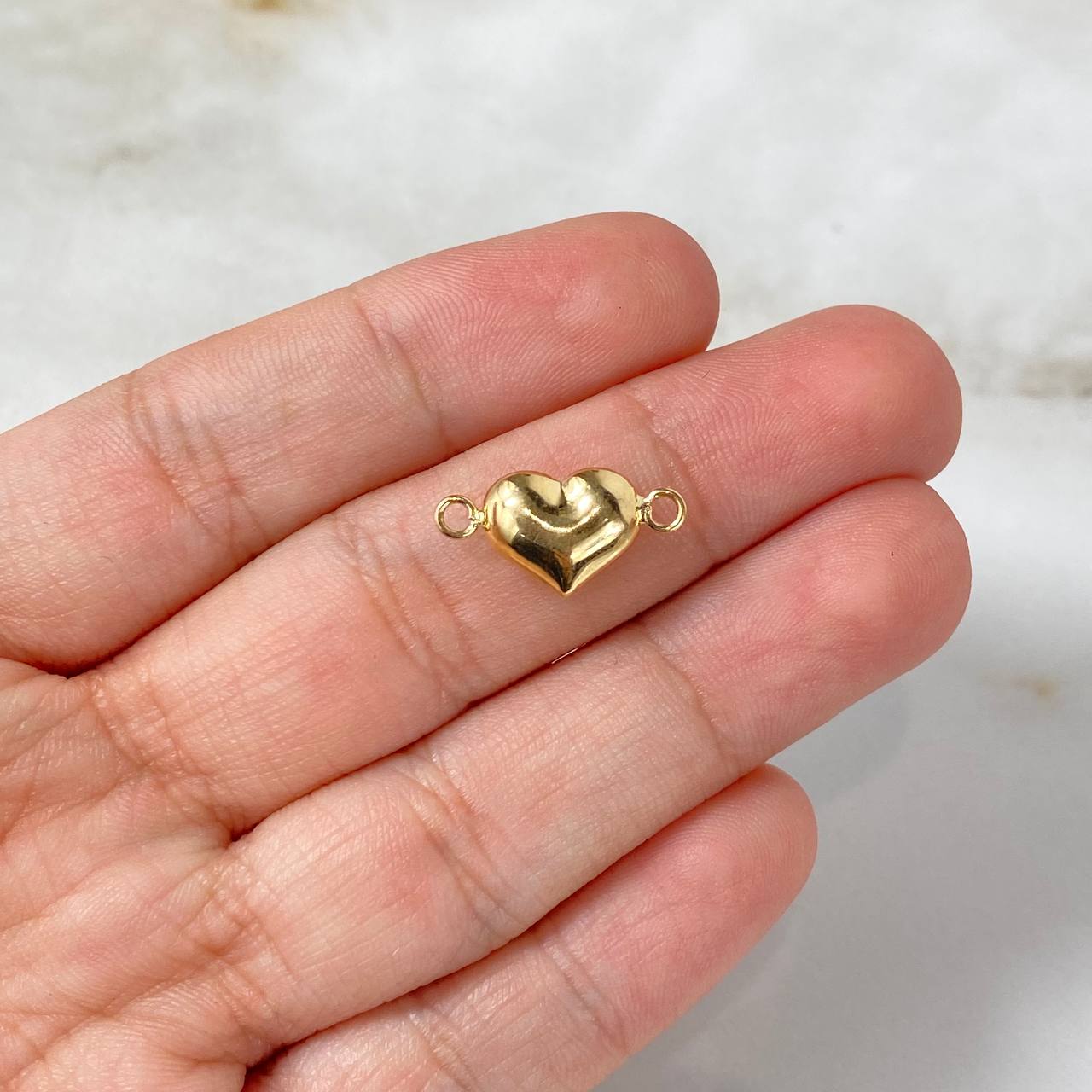 Charm Heart 0.35gr / 1.6cm / Yellow Gold Stamped ©